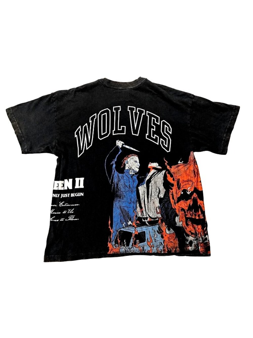 Darc Sport x Halloween 2 II Michael Myers oversized T Shirt Black Men’s L